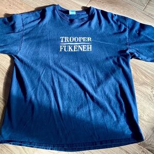 TROOPER ROCK BAND CONCERT TOUR SHIRT. Long Sleeve XL Canadian Rock and Rollers!